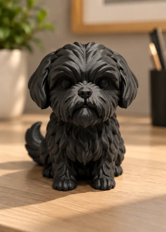 Pet 3D - Shih Tzu Personalizado